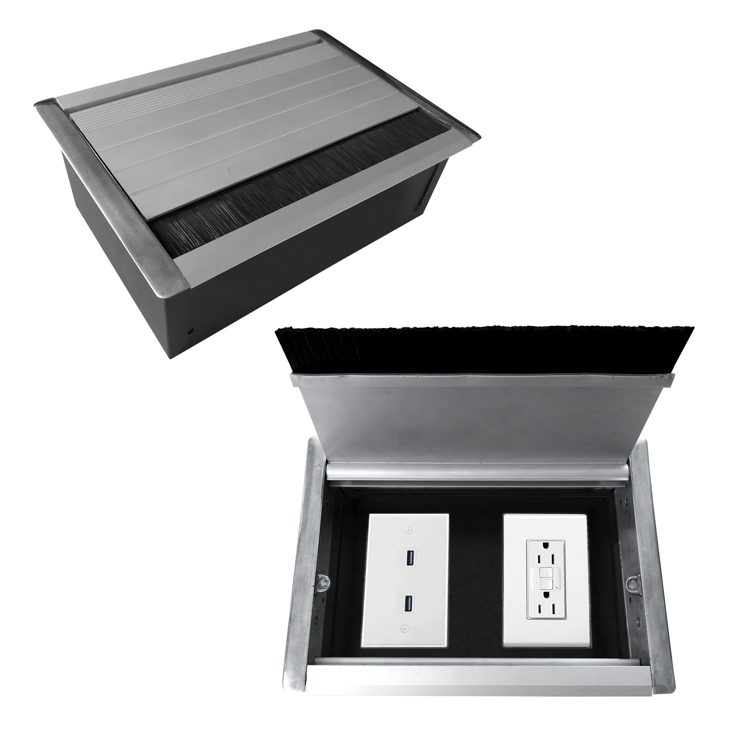 CAJA UNIVERSAL PARA ESCRITORIO 2 MÓDULOS